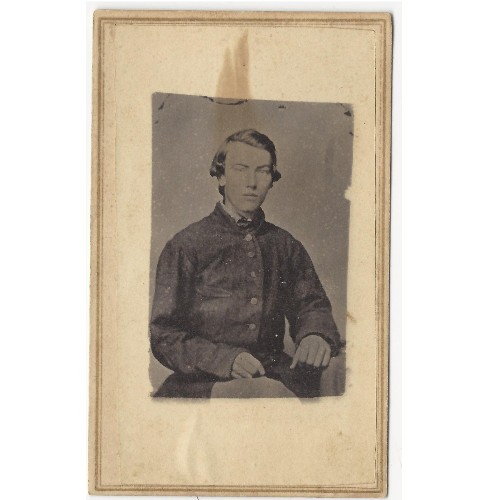 Civil War confederate soldier portrait by R.L. Rasbury - Rome, GA