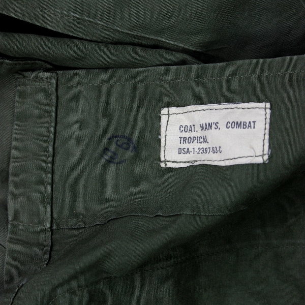 1st pattern jungle fatigue shirt - MACV Army senior pilot