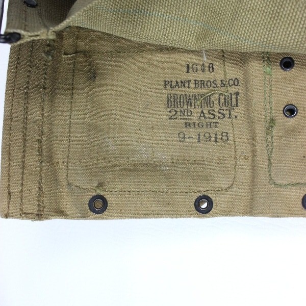 Browning Automatic Rifle (BAR) 2nd asst gunner belt - Mod.