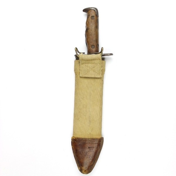 M1917 Bolo knife w/ canvas scabbard 