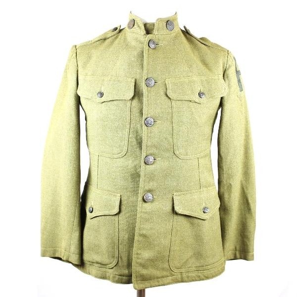 M1917 OD Wool service tunic - Medical Corps - 1st Army