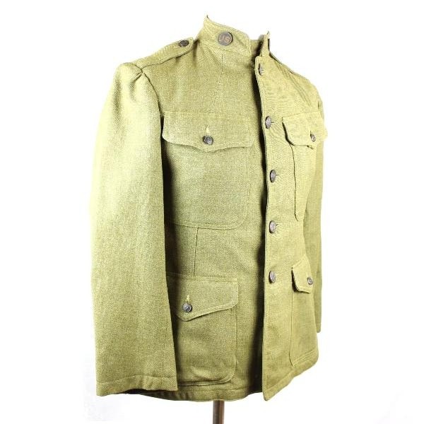 M1917 OD Wool service tunic - Medical Corps - 1st Army