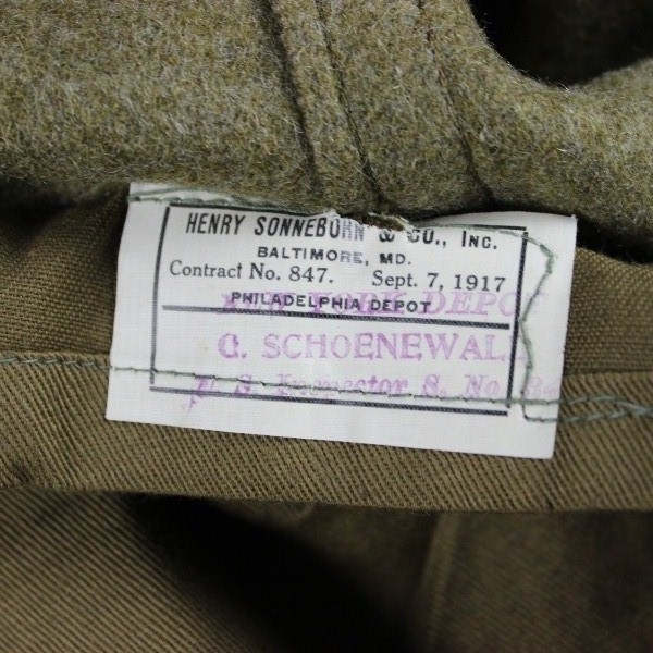 M1917 wool service overcoat - Large size 44R