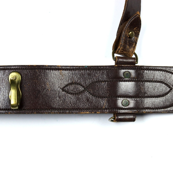 Officers Sam Browne belt w/ shoulder strap - Private purchase