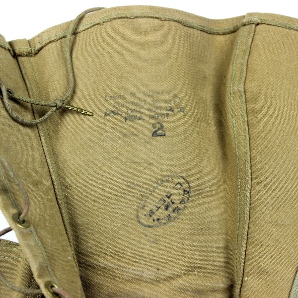 M1917 khaki canvas leggings - Lewis M. Weed Co.