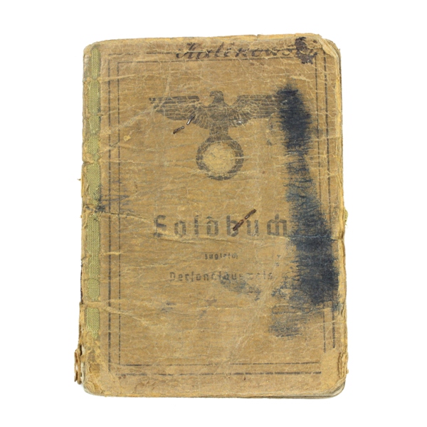Wehrmacht soldbuch + wehrpass grouping - Identified to a Polish soldier