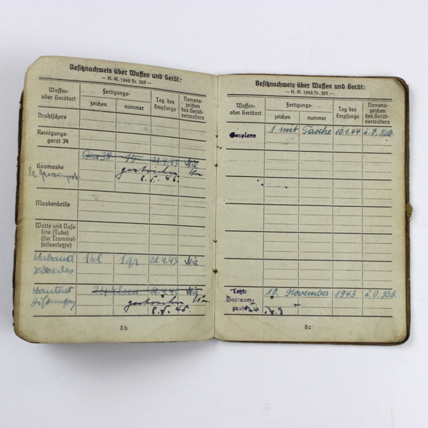 Wehrmacht soldbuch + wehrpass grouping - Identified to a Polish soldier