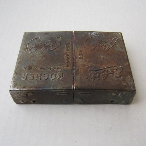 German WW2 Esbit field stove mod.9 fuel tablets