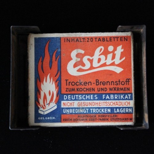 German WW2 Esbit field stove mod.9 fuel tablets