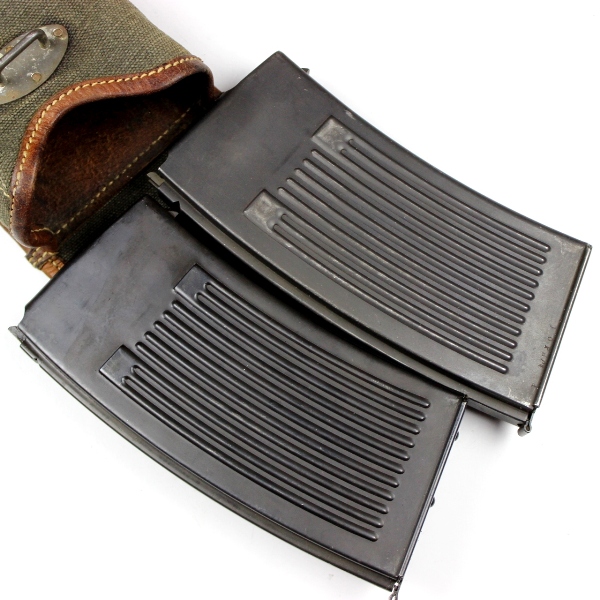 MG13 magazine carriers w/ strap and mags