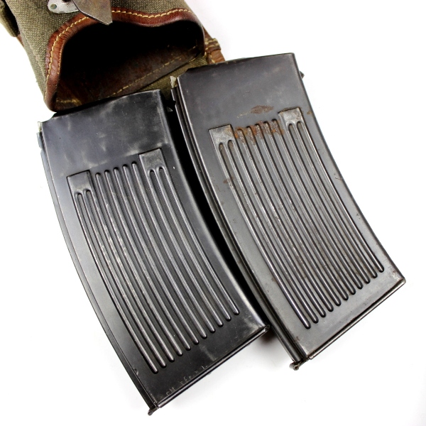 MG13 magazine carriers w/ strap and mags