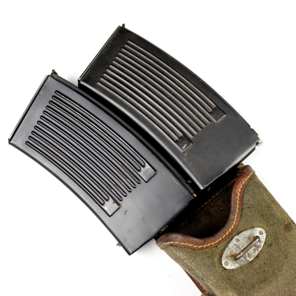 MG13 magazine carriers w/ strap and mags