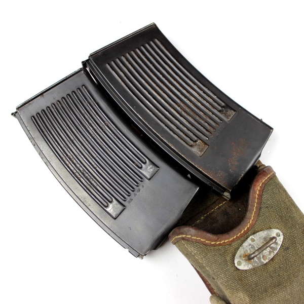 MG13 magazine carriers w/ strap and mags