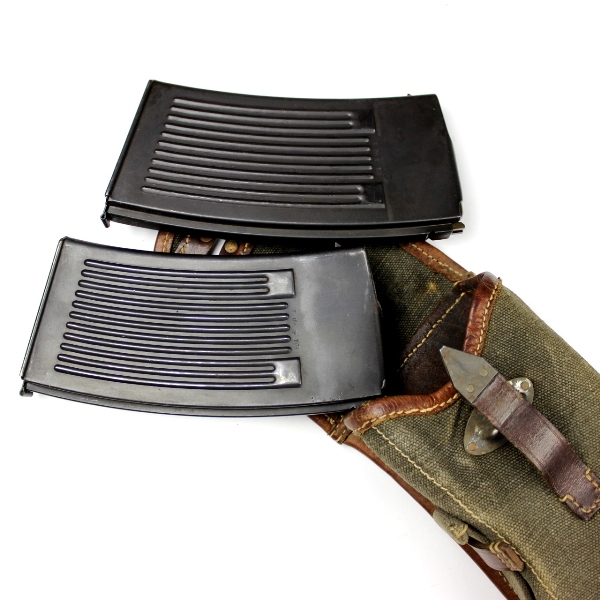 MG13 magazine carriers w/ strap and mags