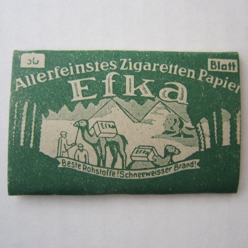 German WW2 EFKA packaged cigarette paper