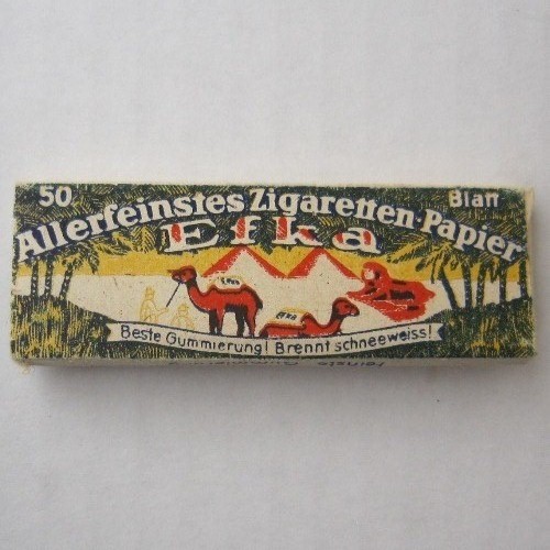 German WW2 EFKA Pyramiden packaged cigarette paper