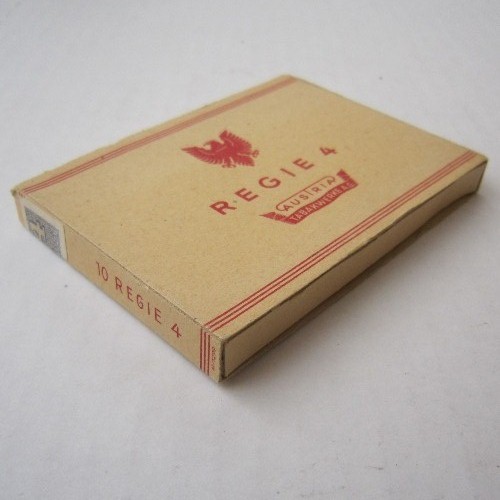 German WW2 Regie 4 10 cigarettes package