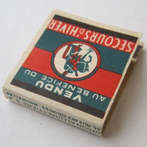 German WW2 match book