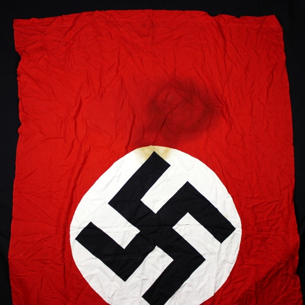 Captured Nazi party flag / banner