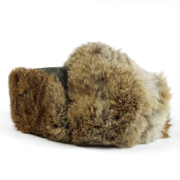 Officers winter fur cap w/ WH eagle - 1943