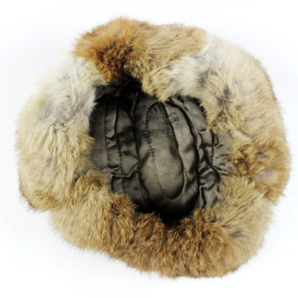 Officers winter fur cap w/ WH eagle - 1943