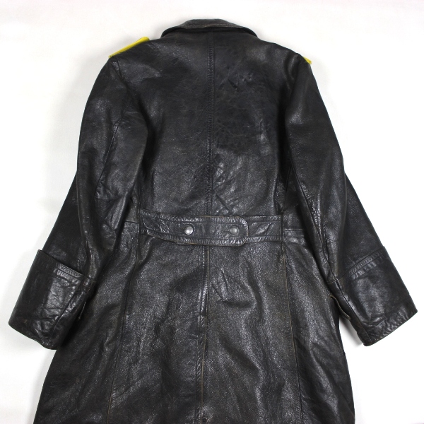 Wehrmacht officer leather overcoat