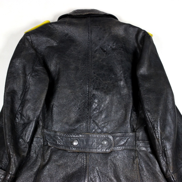 Wehrmacht officer leather overcoat