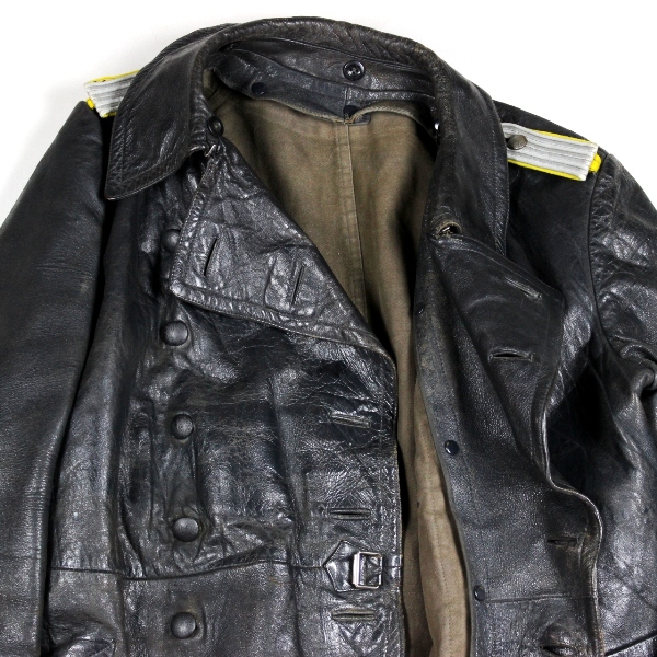 Wehrmacht officer leather overcoat