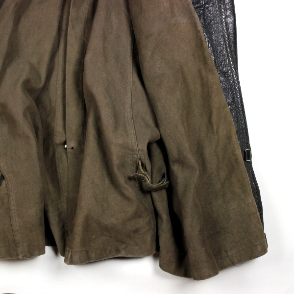 Wehrmacht officer leather overcoat