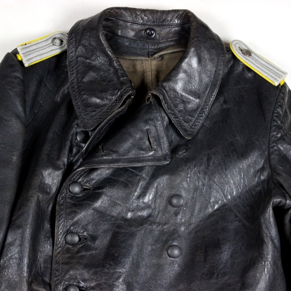 Wehrmacht officer leather overcoat