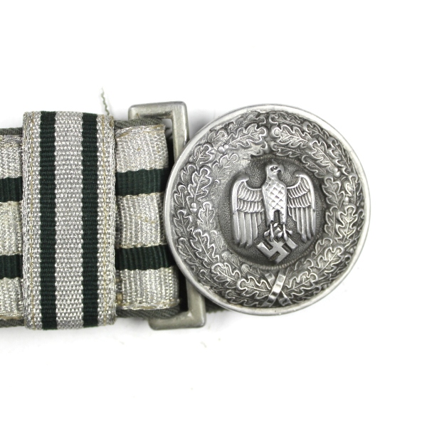 A Luftwaffe General's Brocade Belt & Buckle Belonging To Kc Winner