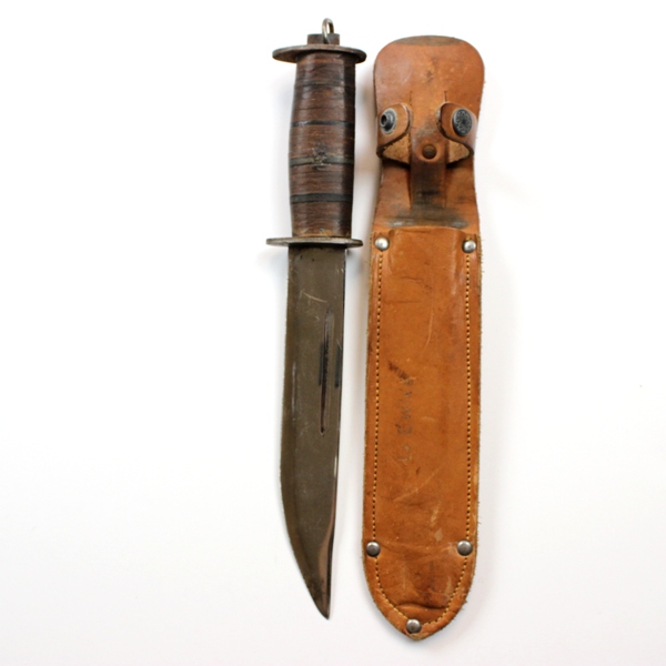 US Army / USMC theater-made fighting knife - identified