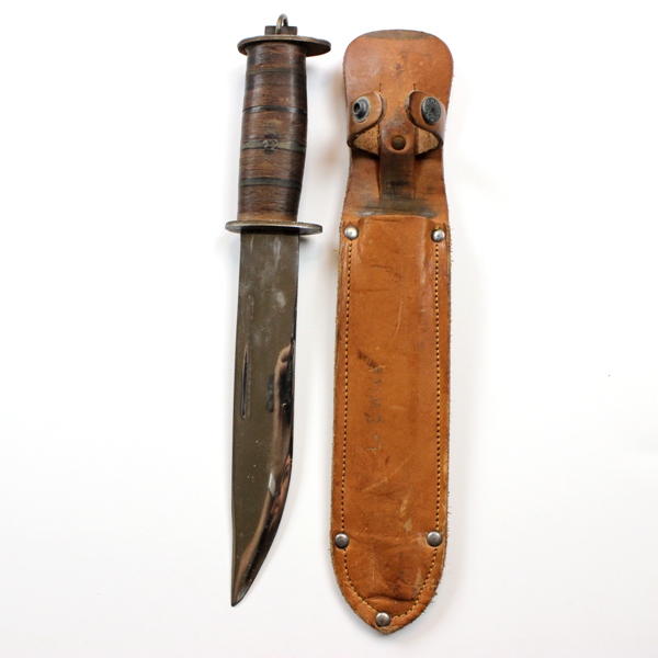 US Army / USMC theater-made fighting knife - identified