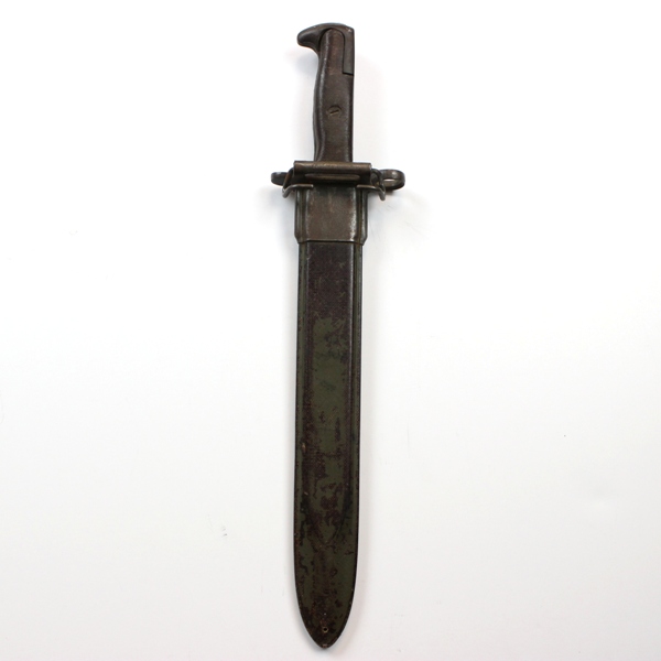 M1905 M1 Garand bayonet w/ cut down 10” blade and spear point - UFH / Utica Cutlery 1942