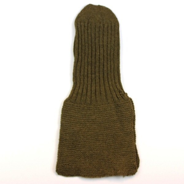 M1941 OD wool knit protective hood / Toque