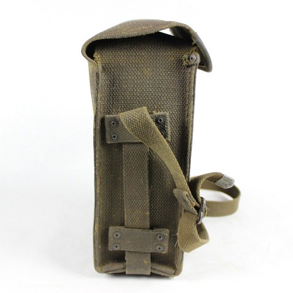 US Army Signal Corps type EE8-B field phone w/ canvas case