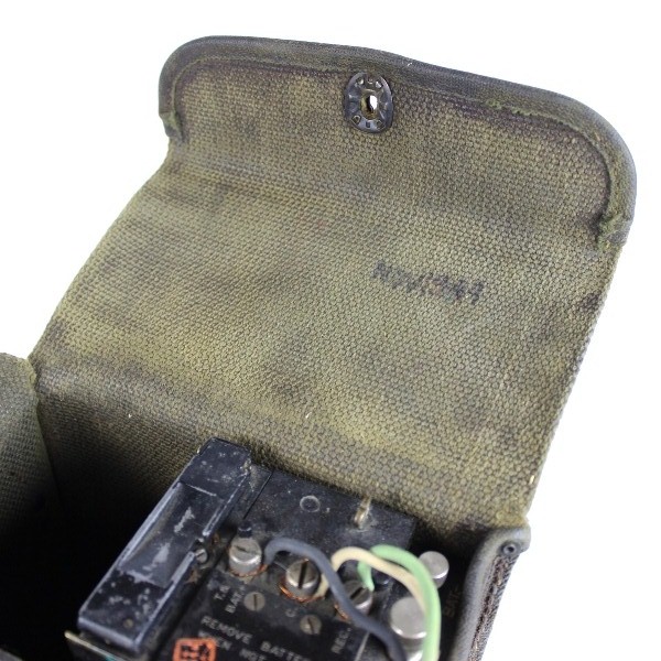US Army Signal Corps type EE8-B field phone w/ canvas case
