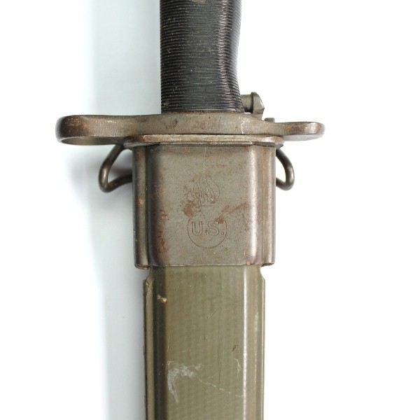 M1905 M1 Garand bayonet - Cut down spear point - PAL 1943