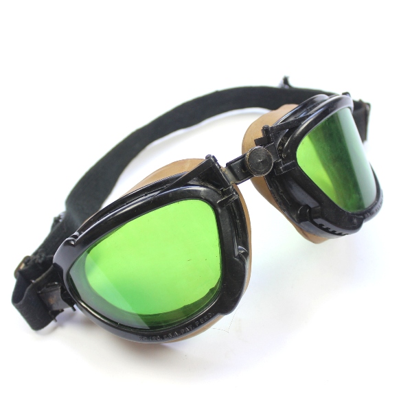 US Army / Navy aviator flight goggles - H.B. Inc Pat. Pend.