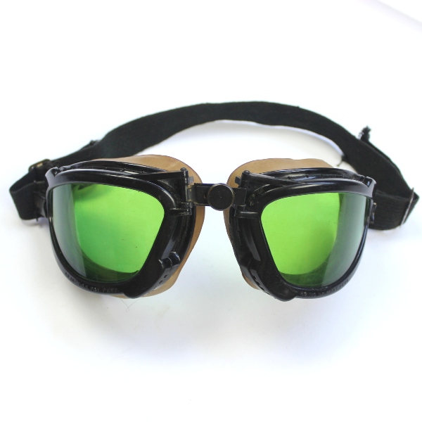 US Army / Navy aviator flight goggles - H.B. Inc Pat. Pend.