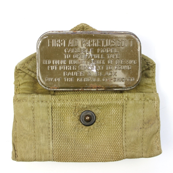 M1924 First aid packet pouch - USMC rigger made?