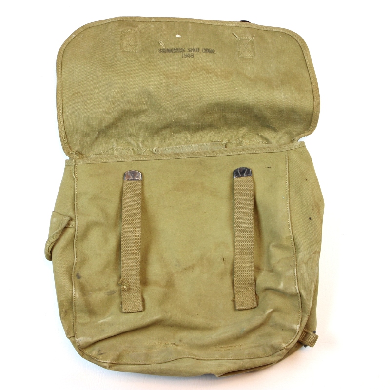 M1936 Musette field bag - 111th GH ETO Identified