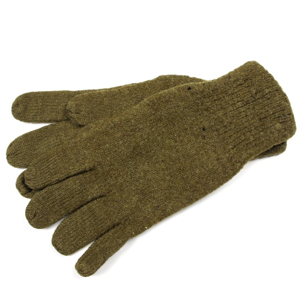 OD Wool knit field gloves