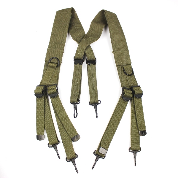 M1936 OD7  field suspenders - 1944/45 pattern 