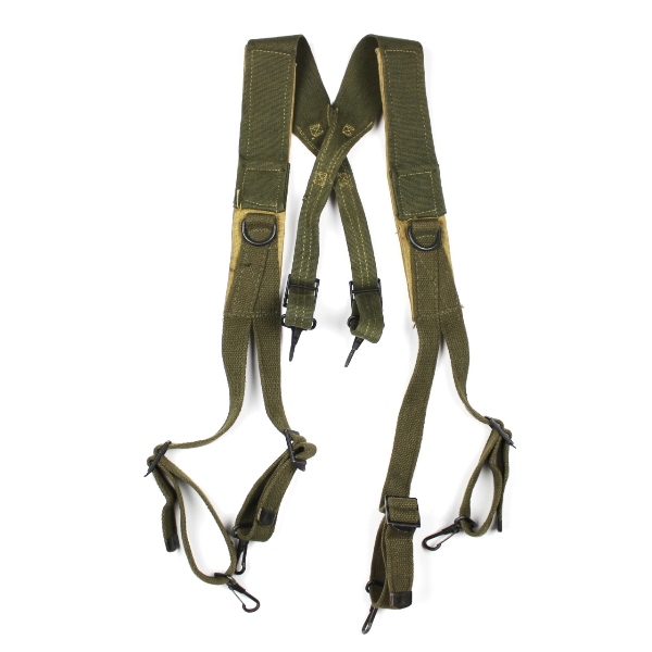 M1936 OD7 field suspenders - 1944/45 pattern