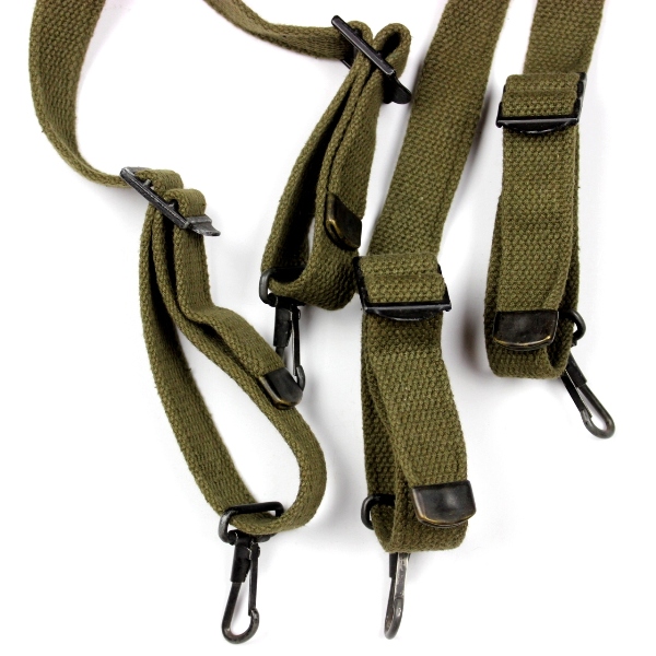 M1936 OD7 field suspenders - 1944/45 pattern