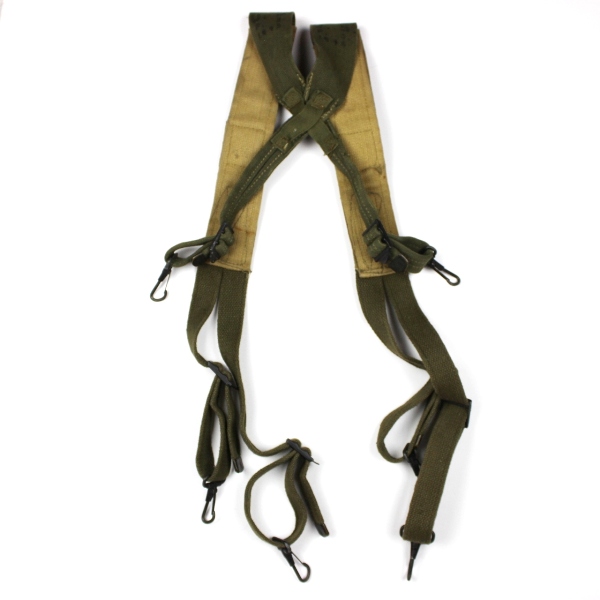 M1936 OD7 field suspenders - 1944/45 pattern