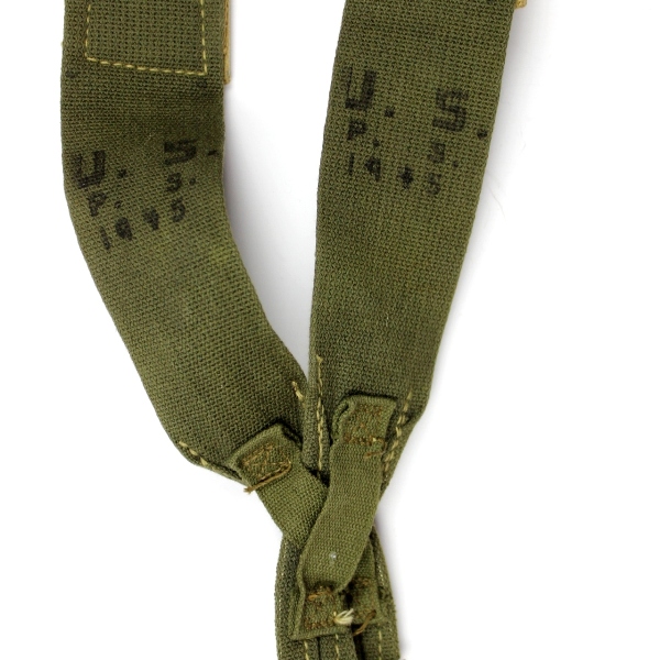 M1936 OD7 field suspenders - 1944/45 pattern