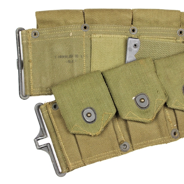 M1923 OD7 canvas cartridge belt - 1943