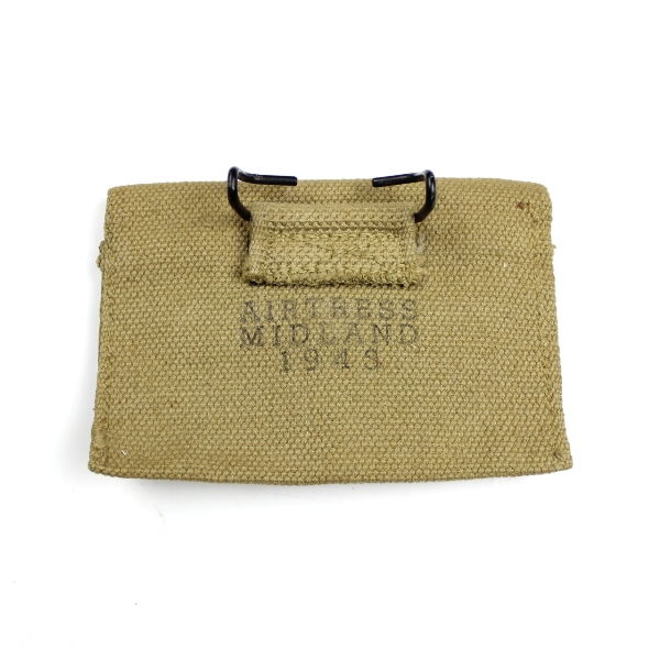 M1942 first aid packet pouch - Airtress Midland 1943